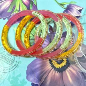 Multicolor Stylish Bangles Set for Women & Girls
